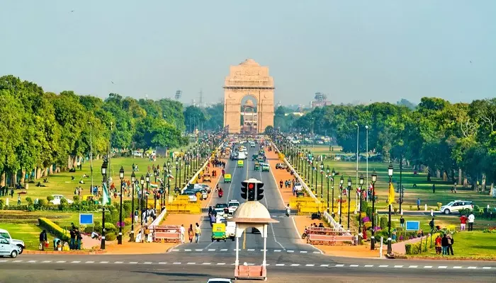 تصویری از یک جای دیدنی در شهر دهلی نو