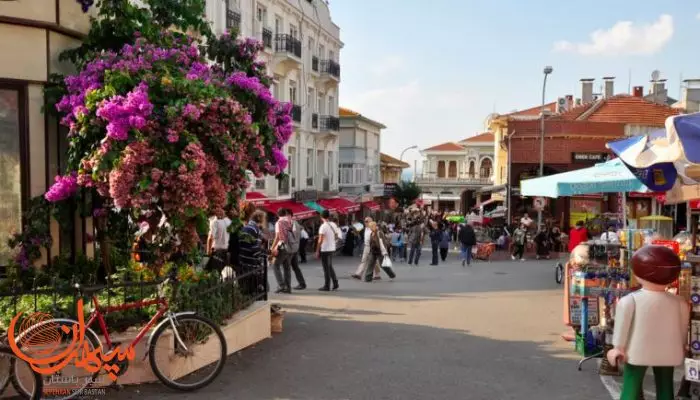 فضای داخلی جزیره بیوک آدا