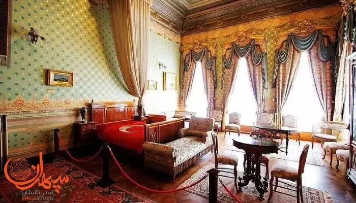 حرم همایونی در کاخ دولما باغچه استانبول