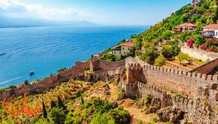 قلعه تاریخی در استان آنتالیا