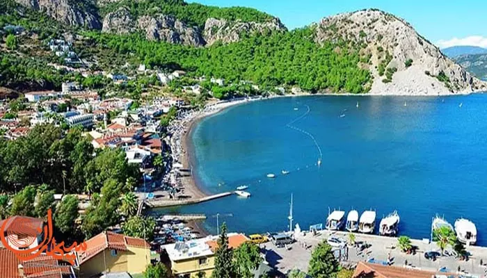 نمایی از سواحل مارماریس