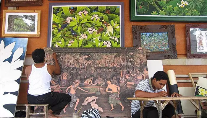 نقاشی های بومی بالی