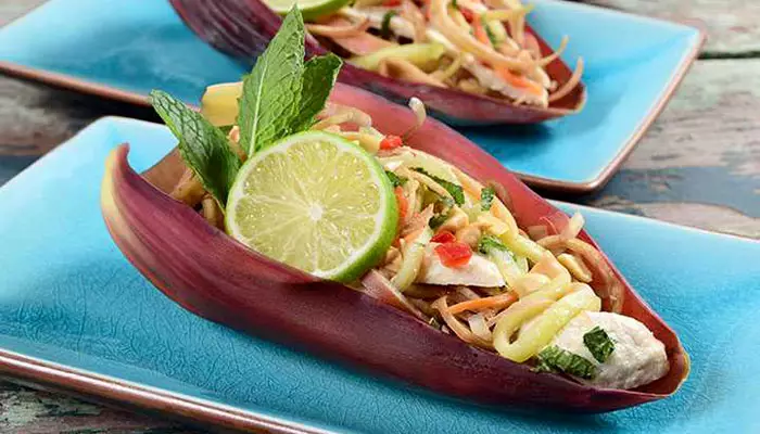 سالاد گل موز