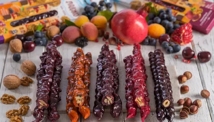 تصویری از آبنبات چورچخلا