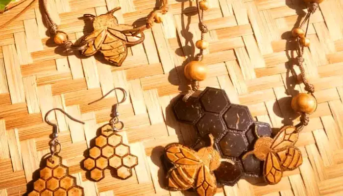 صنایع دستی با پوست نارگیل