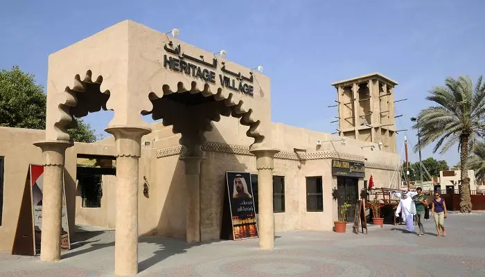 تصویری از دهکده میراث غواصی دبی