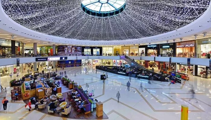 تصویری از مرکز خرید مارینا مال دبی