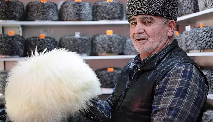 کلاه های پشمی پاپاخی