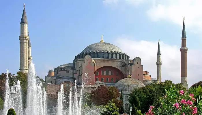 تصویری از مسجد ایاصوفیه