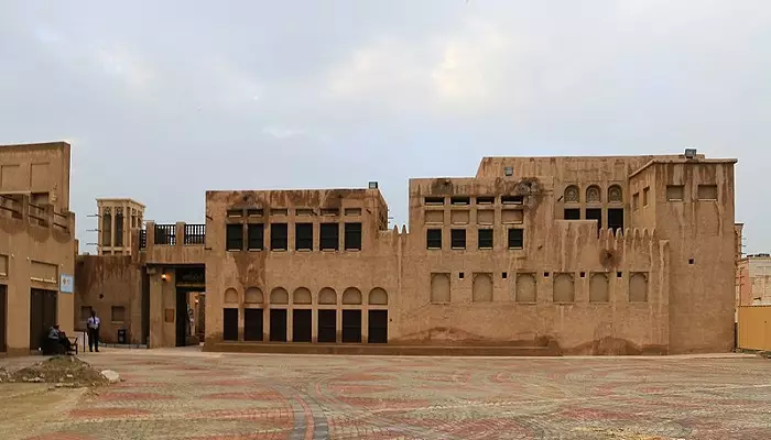 تصویری از خانه شیخ سعید المکتوم