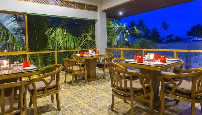 رستورانی در جزیره مافوشی