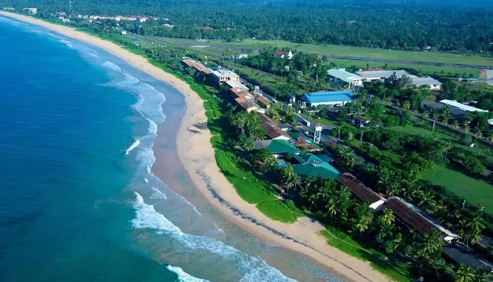 عکس ساحل سرسبز کوگالا سریلانکا