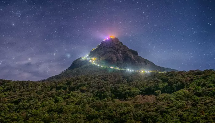 قله آدام سریلانکا