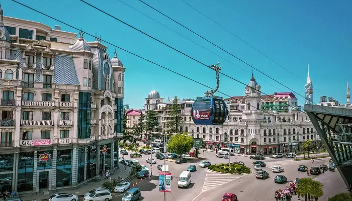 تصویری از تله کابین آرگو در باتومی