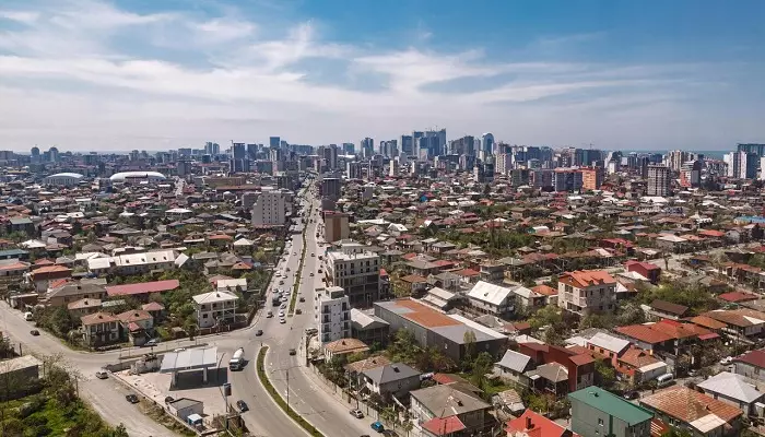 تصویر هوایی از شهر باتومی