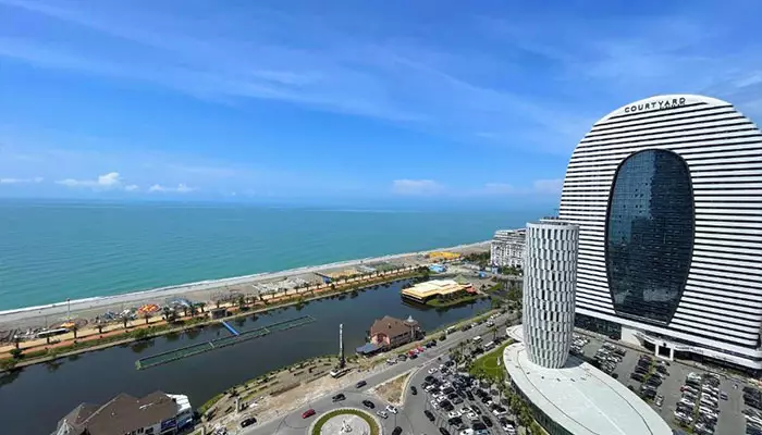 منظره دریای سیاه