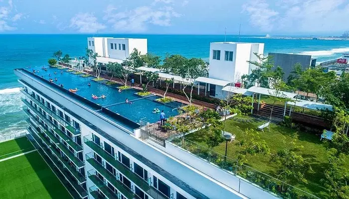 تصویری از یک هتل در سریلانکا