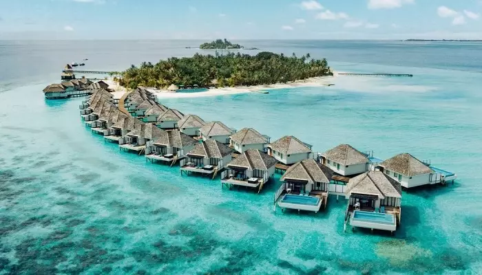 تصویری از هتل های زیبای مالدیو