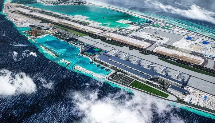 تصویری از فرودگاه مالدیو