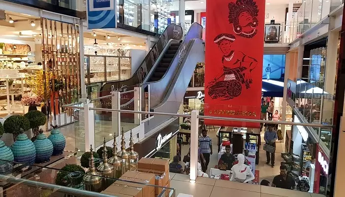 تصویری از مرکز خرید اودل در سریلانکا