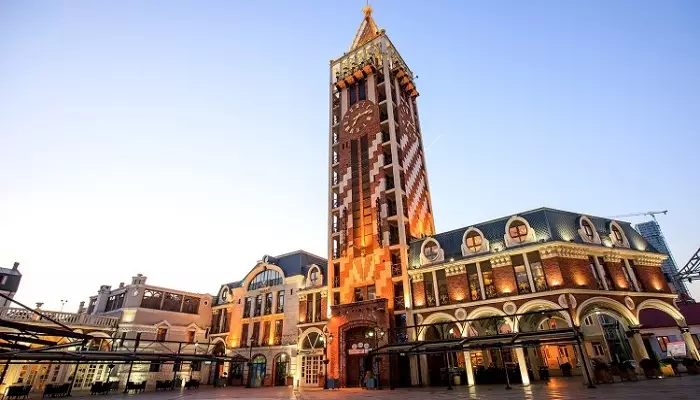 تصویری از میدان پیازا در باتومی