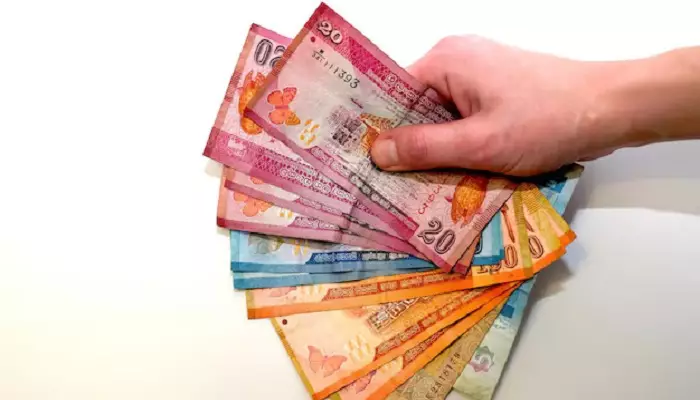 تصویری از اسکناس های سریلانکا