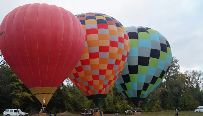 بالن سواری در تفلیس