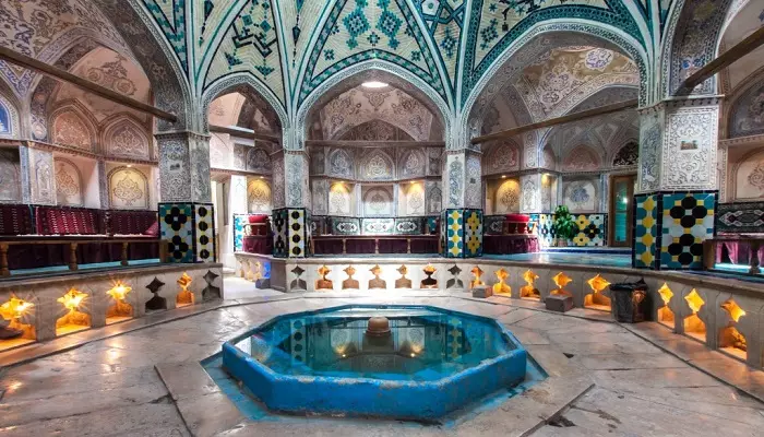 تصویری از یک حمام ترکی