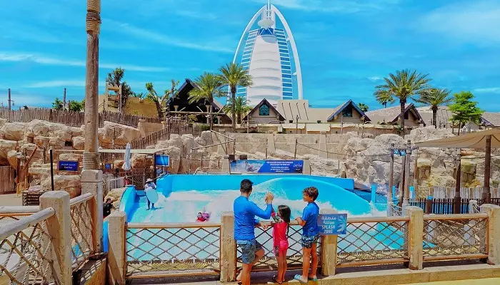 تصویری از پارک آبی وایلد وادی دبی\